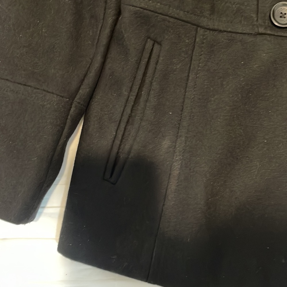 Michael Kors women’s black pea coat size S - Picture 6 of 14